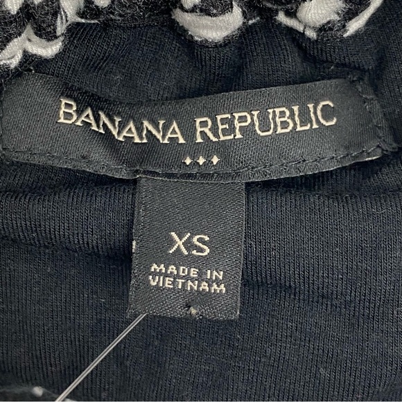 Banana Republic size XS Women’s Black White Halter Top - Picture 6 of 7